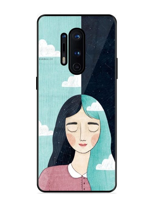 Between Day And Night Glossy Soft Edge Case for Oneplus 8 Pro Chachhi