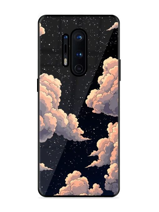 Starry Night Dreams Glossy Soft Edge Case for Oneplus 8 Pro Chachhi