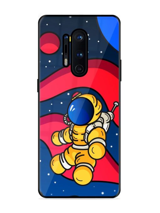 Cosmic Cruiser Glossy Soft Edge Case for Oneplus 8 Pro Chachhi