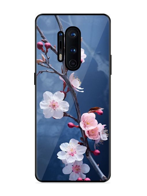 Delicate Blossoms Glossy Soft Edge Case for Oneplus 8 Pro Chachhi