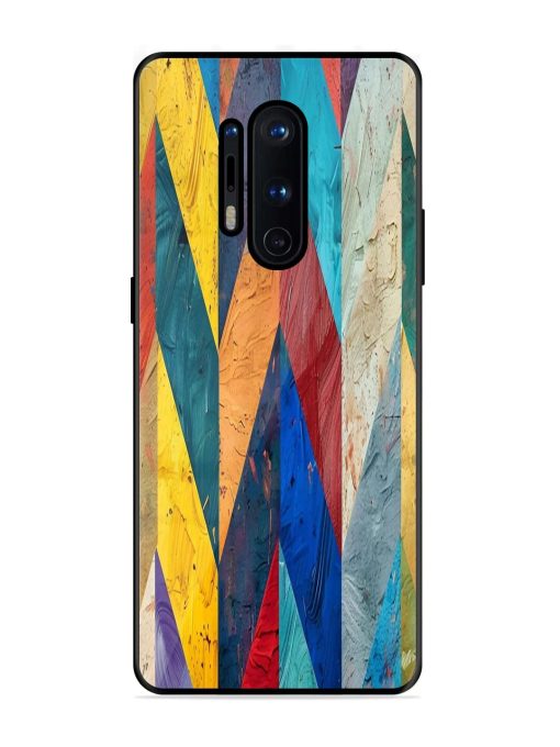 Abstract Tapestry Glossy Soft Edge Case for Oneplus 8 Pro Chachhi