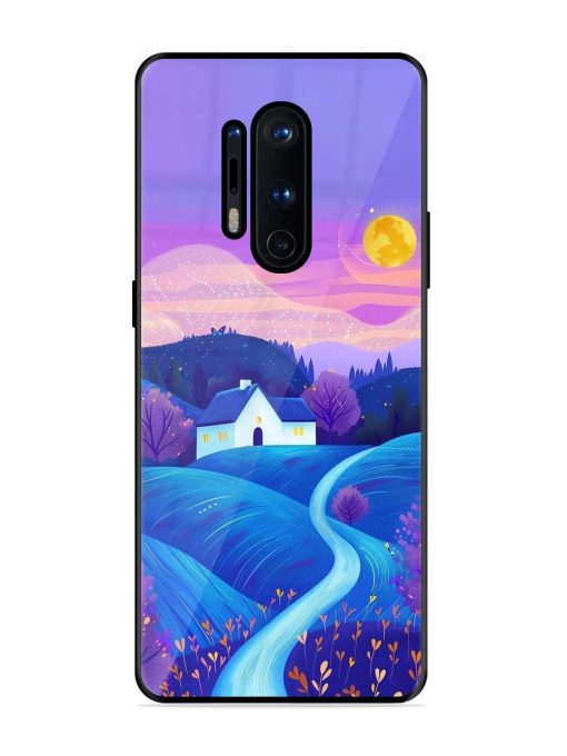 Moonlit Meadow Glossy Soft Edge Case for Oneplus 8 Pro Chachhi