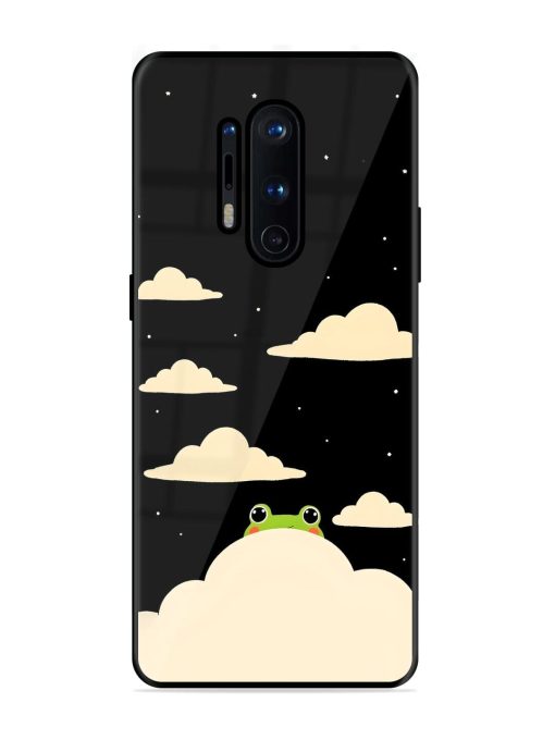 Froggy Night Sky Glossy Soft Edge Case for Oneplus 8 Pro Chachhi