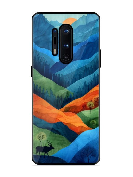 Layers Of The Land Glossy Soft Edge Case for Oneplus 8 Pro Chachhi