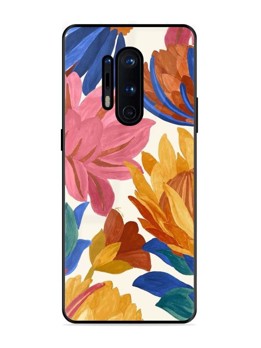 Blooming Tapestry Glossy Soft Edge Case for Oneplus 8 Pro Chachhi