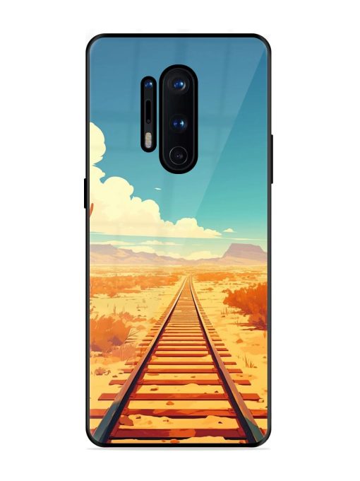 Endless Horizon Glossy Soft Edge Case for Oneplus 8 Pro Chachhi