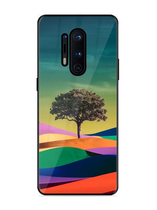 Rainbow'S Lone Sentinel Glossy Soft Edge Case for Oneplus 8 Pro Chachhi