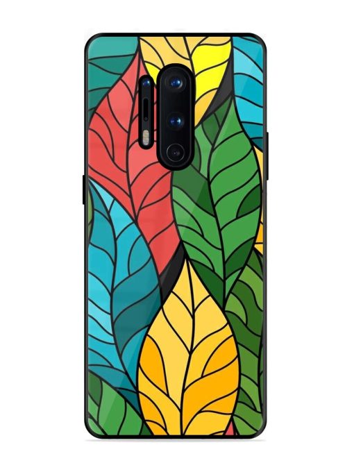 Foliage Fiesta Glossy Soft Edge Case for Oneplus 8 Pro Chachhi