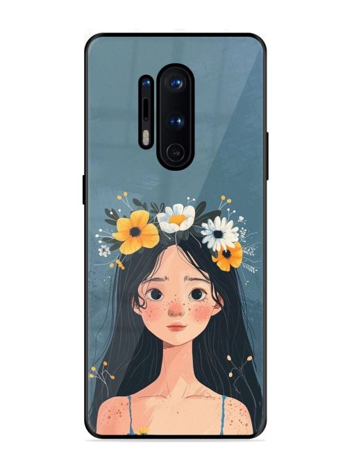 Gurl Art Glossy Soft Edge Case for Oneplus 8 Pro Chachhi