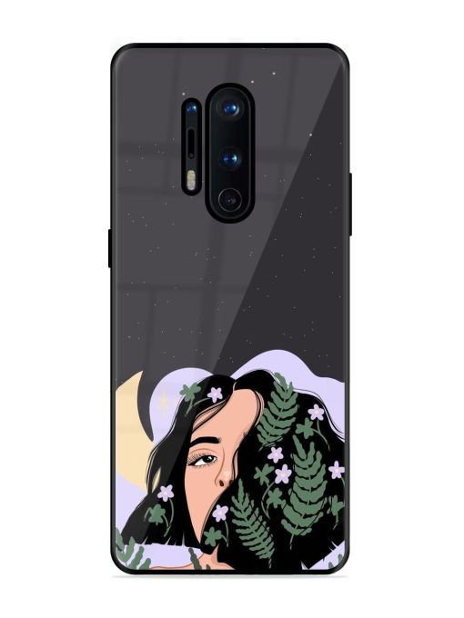 Lunar Lullaby Glossy Soft Edge Case for Oneplus 8 Pro Chachhi