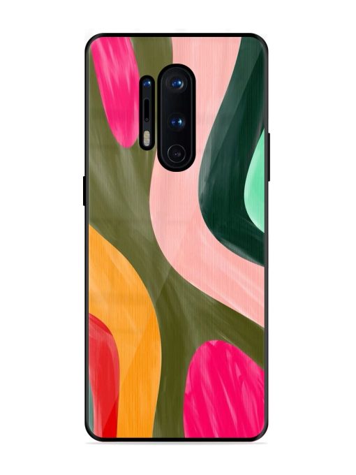 Wavy Wonderland Glossy Soft Edge Case for Oneplus 8 Pro Chachhi