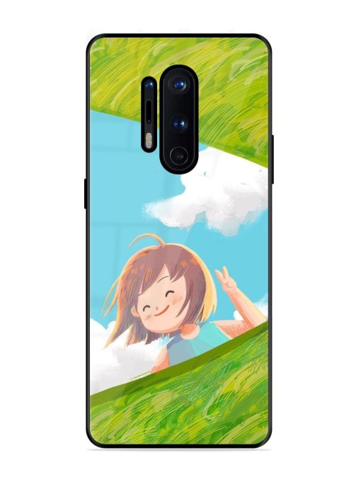 I'M On My Way Glossy Soft Edge Case for Oneplus 8 Pro Chachhi