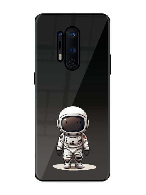 Neon Astronaut Glossy Soft Edge Case for Oneplus 8 Pro Chachhi