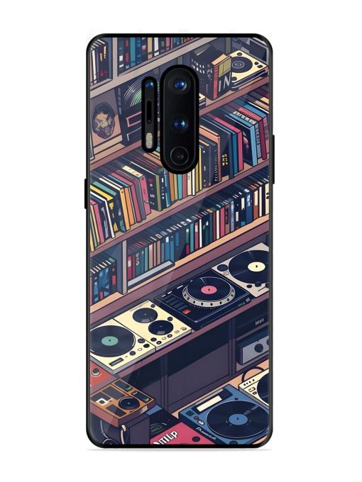 Music Lover'S Haven Glossy Soft Edge Case for Oneplus 8 Pro Chachhi