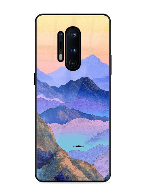 Mountain Mist Glossy Soft Edge Case for Oneplus 8 Pro Chachhi