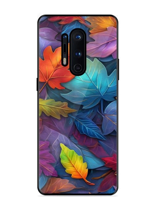 Autumn'S Embrace Glossy Soft Edge Case for Oneplus 8 Pro Chachhi