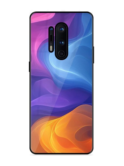 Cosmic Currents Glossy Soft Edge Case for Oneplus 8 Pro Chachhi