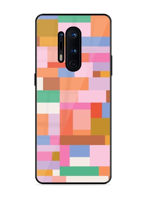 Colorful Chaos Glossy Soft Edge Case for Oneplus 8 Pro Chachhi