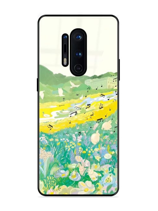 Melody In Bloom Glossy Soft Edge Case for Oneplus 8 Pro Chachhi