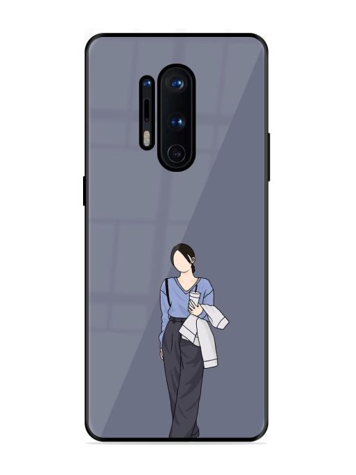 Simple Elegance Glossy Soft Edge Case for Oneplus 8 Pro Chachhi