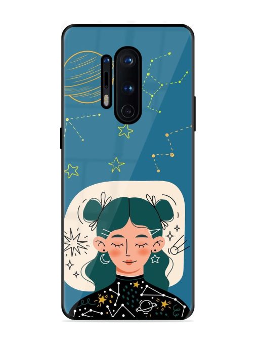 Cosmic Daydreamer Glossy Soft Edge Case for Oneplus 8 Pro Chachhi