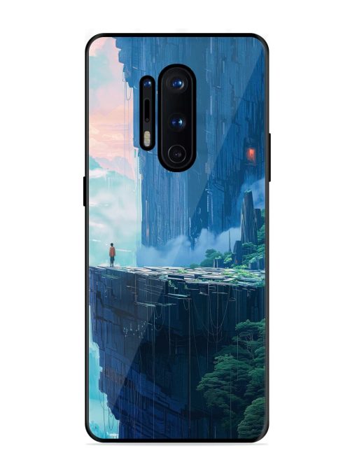 Solitude In The Sky Glossy Soft Edge Case for Oneplus 8 Pro Chachhi