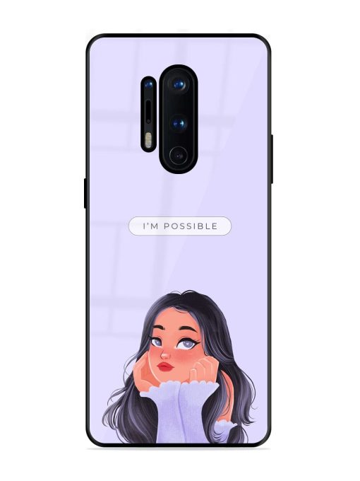 Im Possible Glossy Soft Edge Case for Oneplus 8 Pro Chachhi