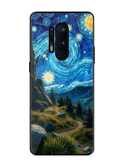 Starry Night In The Shire Glossy Soft Edge Case for Oneplus 8 Pro Chachhi