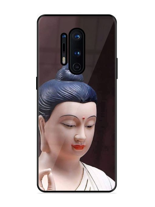 Budhha Glossy Soft Edge Case for Oneplus 8 Pro Chachhi