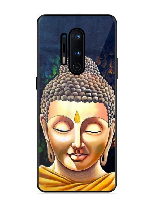 Buddha Face Glossy Soft Edge Case for Oneplus 8 Pro Chachhi