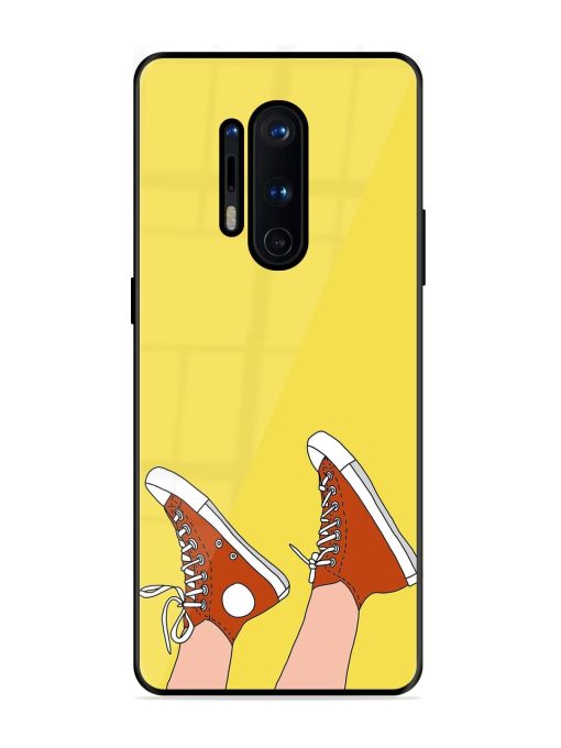 Kicking Back Glossy Soft Edge Case for Oneplus 8 Pro Chachhi