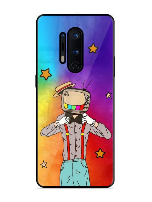 Tv Personality Glossy Soft Edge Case for Oneplus 8 Pro Chachhi