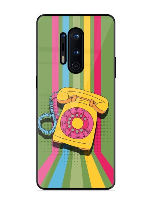 Retro Dialer Glossy Soft Edge Case for Oneplus 8 Pro Chachhi