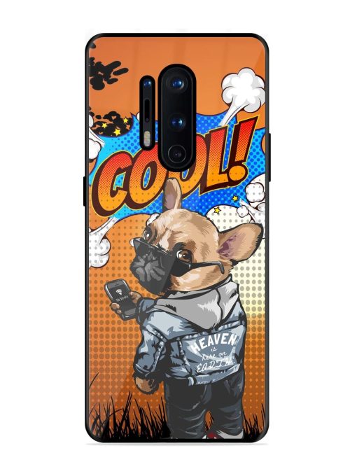 Cool Pup Glossy Soft Edge Case for Oneplus 8 Pro Chachhi