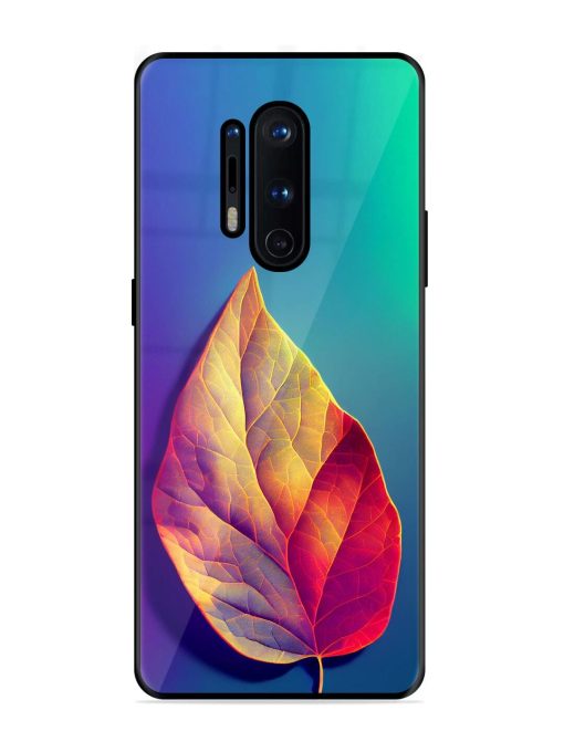 Autumn'S Embrace Glossy Soft Edge Case for Oneplus 8 Pro Chachhi