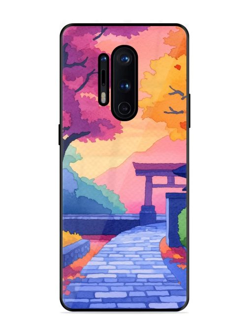 Autumnal Serenity Glossy Soft Edge Case for Oneplus 8 Pro Chachhi