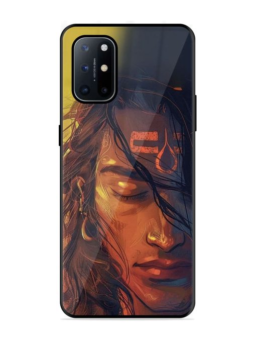 Tranquil Shiva Glossy Soft Edge Case for Oneplus 8T (5G) Chachhi