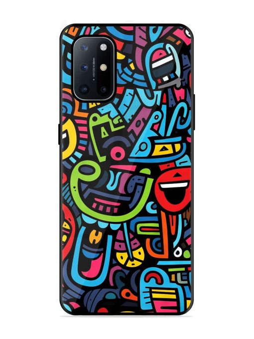 Doodlephoria Glossy Soft Edge Case for Oneplus 8T (5G) Chachhi