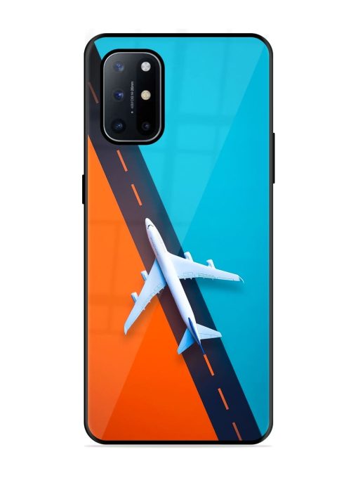 Skyward Bound Glossy Soft Edge Case for Oneplus 8T (5G) Chachhi