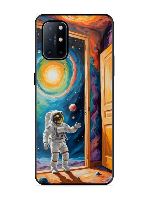 Artistic Space Glossy Soft Edge Case for Oneplus 8T (5G) Chachhi