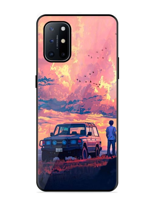 Solitude'S Horizon Glossy Soft Edge Case for Oneplus 8T (5G) Chachhi