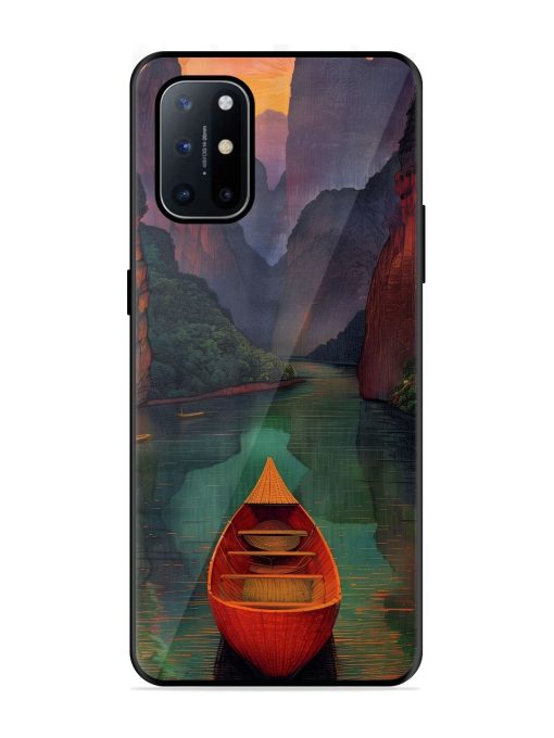 Serene Passage Glossy Soft Edge Case for Oneplus 8T (5G) Chachhi