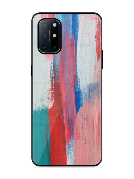 Colorful Chaos Glossy Soft Edge Case for Oneplus 8T (5G) Chachhi