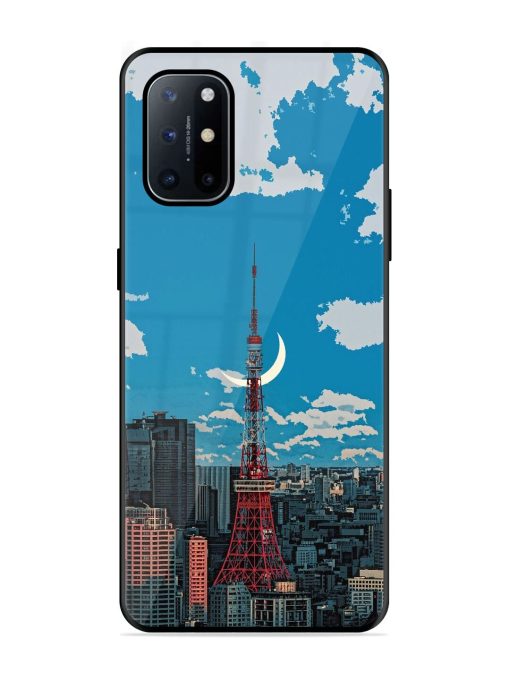 Tokyo Twilight Glossy Soft Edge Case for Oneplus 8T (5G) Chachhi