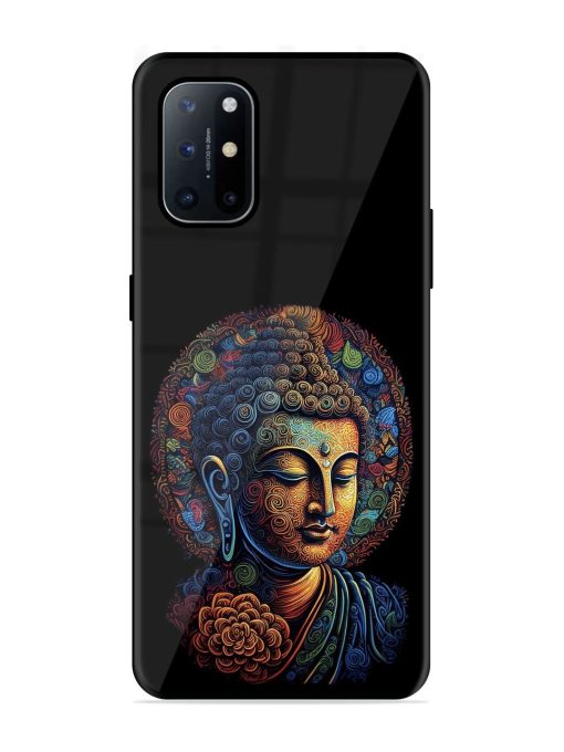 Stained Glass Serenity Glossy Soft Edge Case for Oneplus 8T (5G) Chachhi