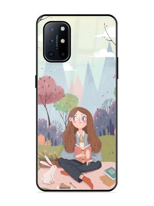 The Bookish Escape Glossy Soft Edge Case for Oneplus 8T (5G) Chachhi