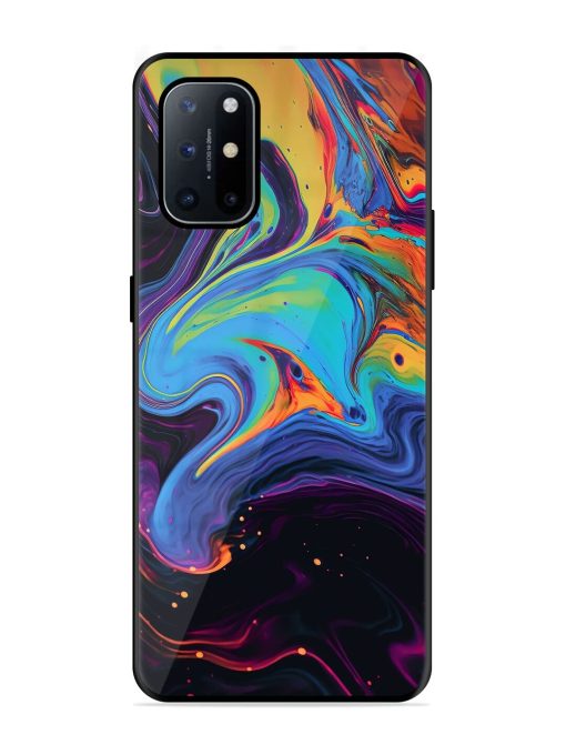 Liquid Dreamscape Glossy Soft Edge Case for Oneplus 8T (5G) Chachhi