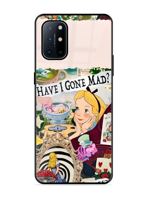 Mad Hatter'S Collage Glossy Soft Edge Case for Oneplus 8T (5G) Chachhi