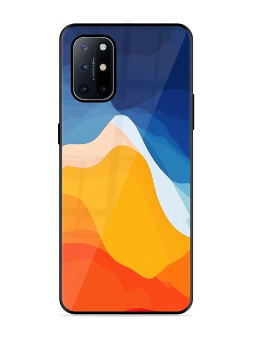 Liquid Landscape Glossy Soft Edge Case for Oneplus 8T (5G) Chachhi