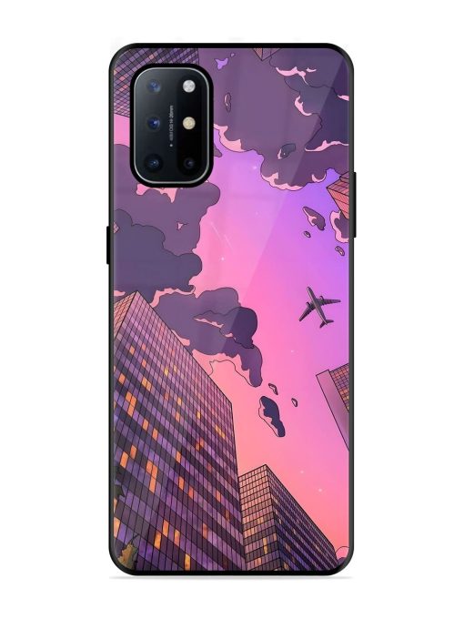 Urban Twilight Glossy Soft Edge Case for Oneplus 8T (5G)